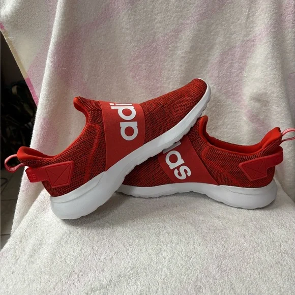 adidas | Shoes | Adidas Neo Cloudfoam Lite Racer Adapt Red Mens Size 1 |  Poshmark